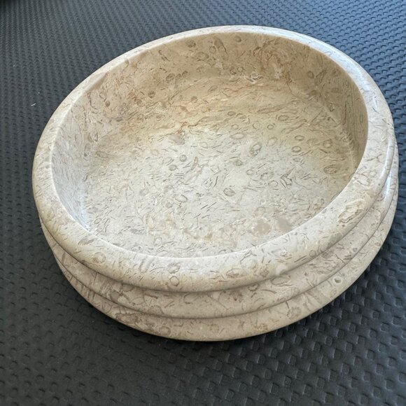 Threshold™ Studio McGee Beige Marble Tray with Matching Mini Bud Vases – Elegan - Picture 6 of 10